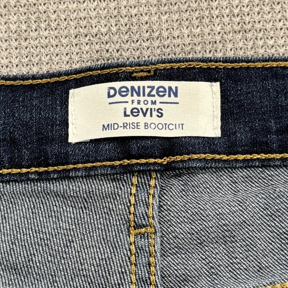 Denizen From Levis Womens Size 24W Mid-Rise Bootcut Jeans Blue Denim Curvy - Picture 6 of 15